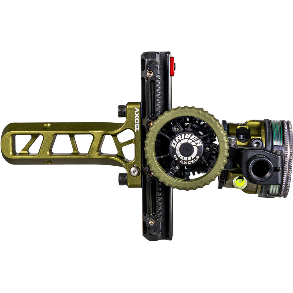 Axcel Driver Plus Slider Sight w/AVX-31 Scope  Tactical BH Bridge-Lock .019 Green Fiber 1 Pin RH