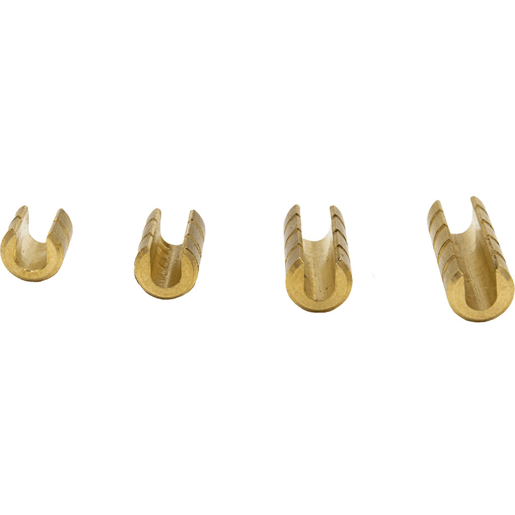 ACU Stax Machined Brass Bowstring Weight 3 Stack 10 Count Bag