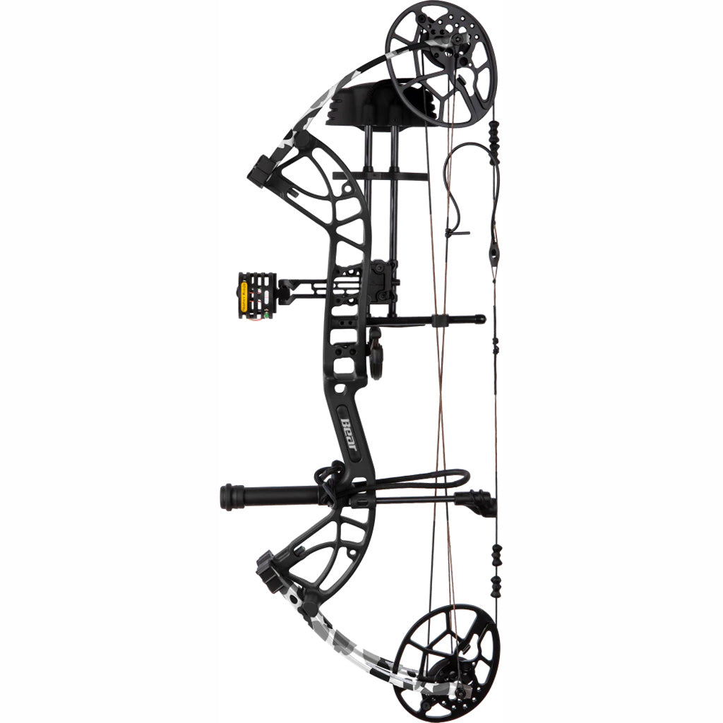 Bear Cruzer G4 RTH Bow Package Black/Fred Bear Whiteout 70 lbs. RH