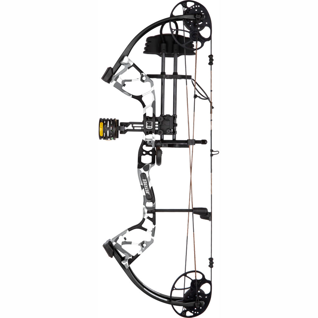 Bear Royale RTH Bow Package Fred Bear Whiteout/Black 50 lbs. LH