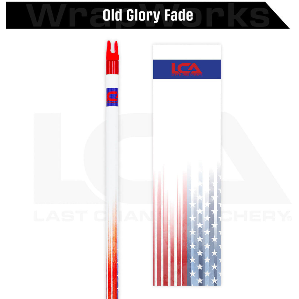 Last Chance WrapWorks Stock Old Glory Fade Precision Fixed Standard