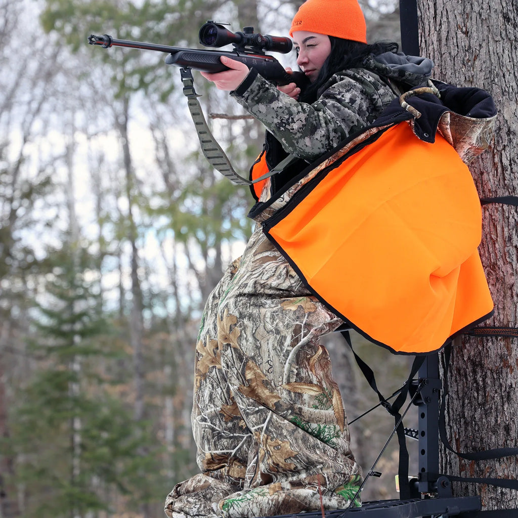 Heater Body Suit Orange Overlay w/Hood