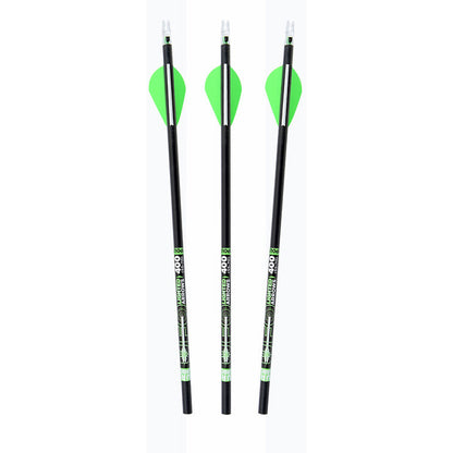 30-06 UFO Lighted Carbon Arrow Green 30 in. 340 3 pk.
