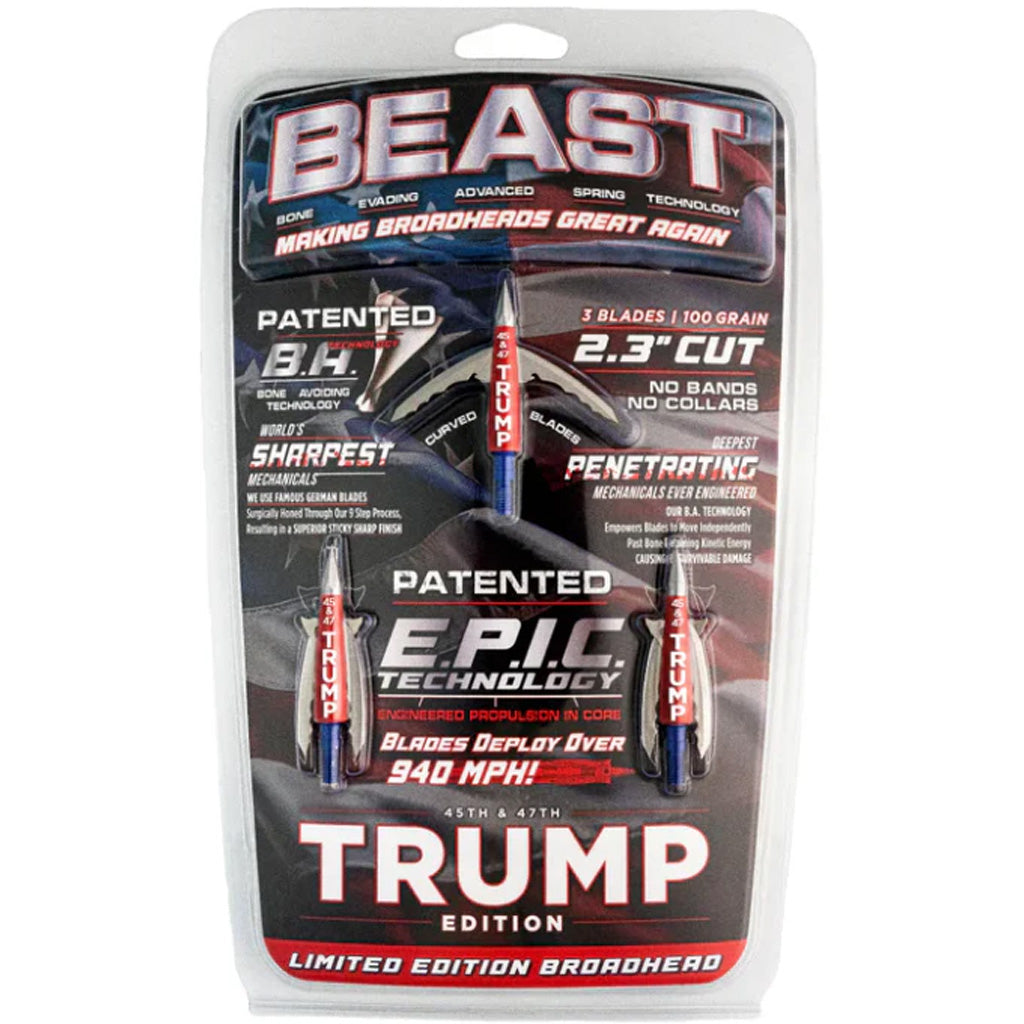 Bowmar Beast Trump Edition Broadhead 125 gr. 2.3 in. 3 pk.