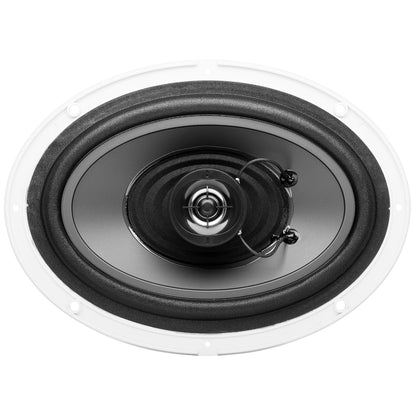 Boss Audio 6"x 9" MR690 Oval Speakers - White - 350W - image 3