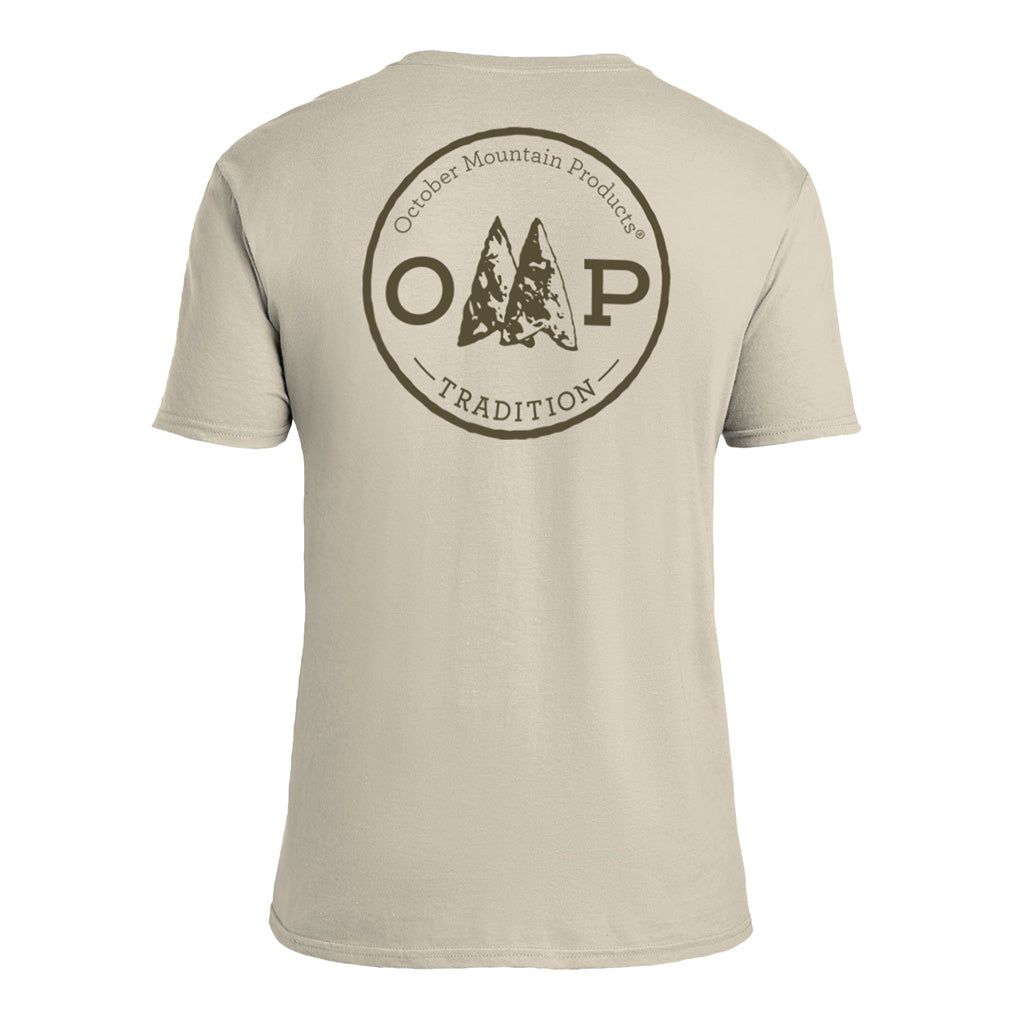 October Mountain Tradition Tee Sand 2X-Large