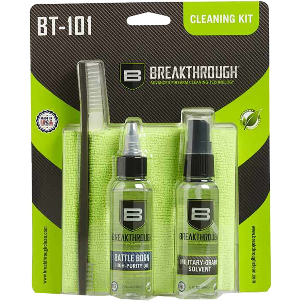 "Breakthrough Basic Kit with Military Grade Solvent 2 oz. Bottle, High Purity Oil 2 oz."