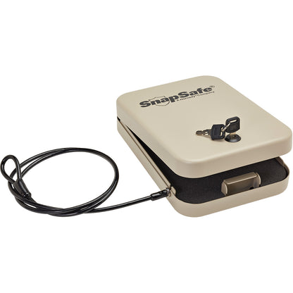 Snapsafe Lock Box XL Grey with Key Lock