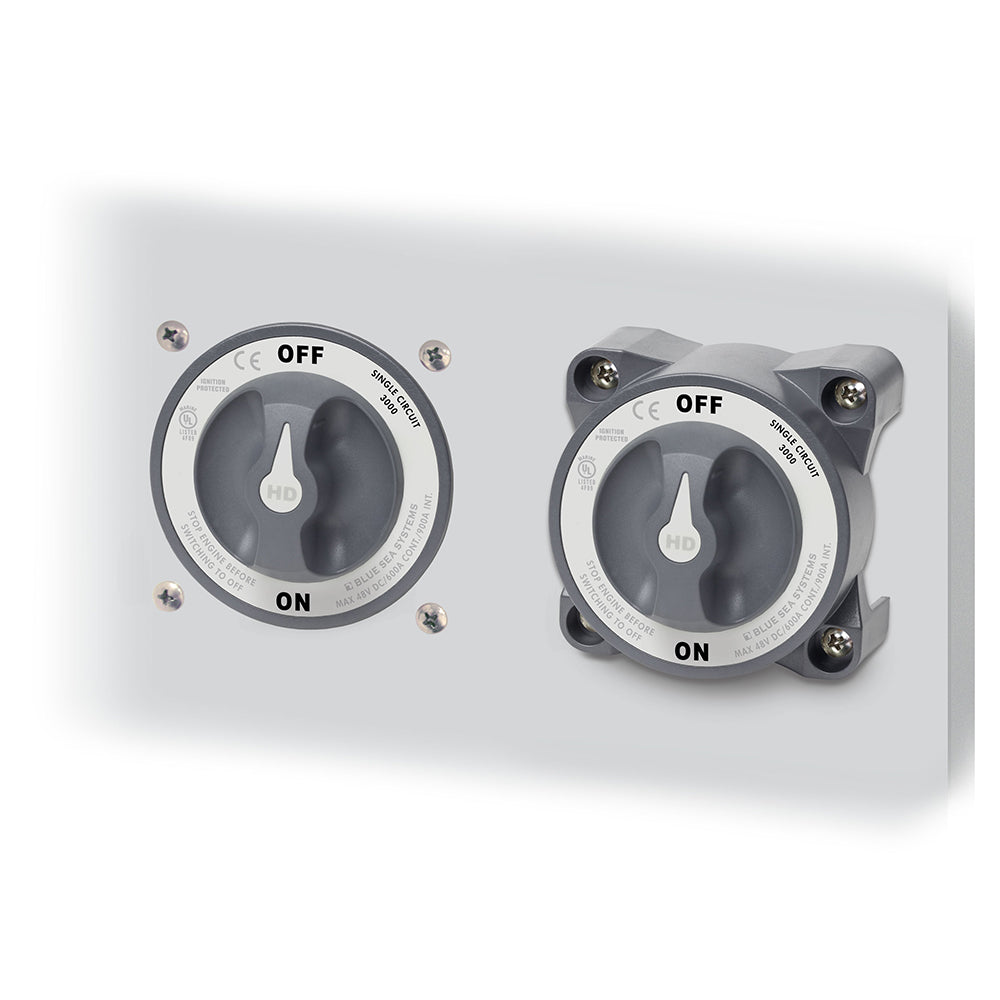 Blue Sea 3001 HD-Series Battery Switch Single Circuit ON/OFF w/AFD - image 3