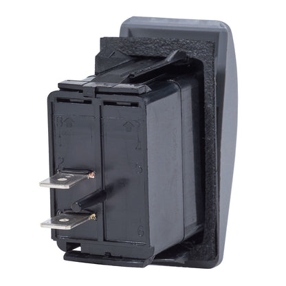 Blue Sea 8231 Water Resistant Contura III Switch - OFF-(ON) - Grey - image 2
