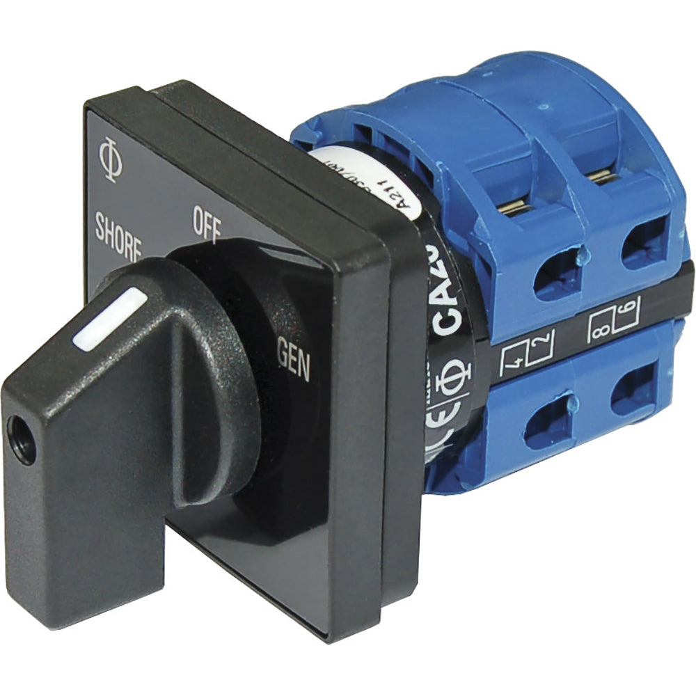 Blue Sea 9009 Switch, AC 120VAC 32A OFF +2 Position - image 2