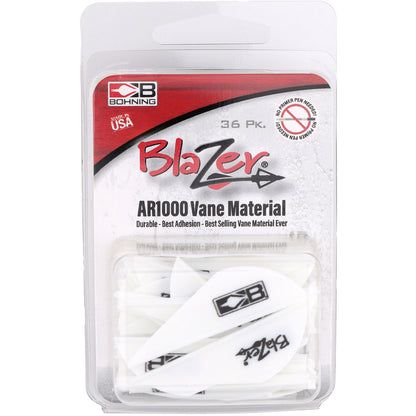 Bohning Blazer Vanes White 36 pk.