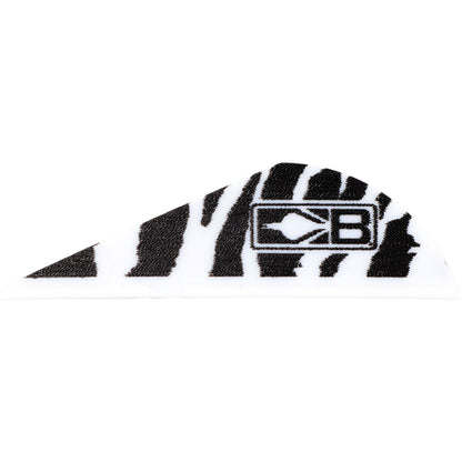 Bohning Blazer Vanes White Tiger 36 pk.