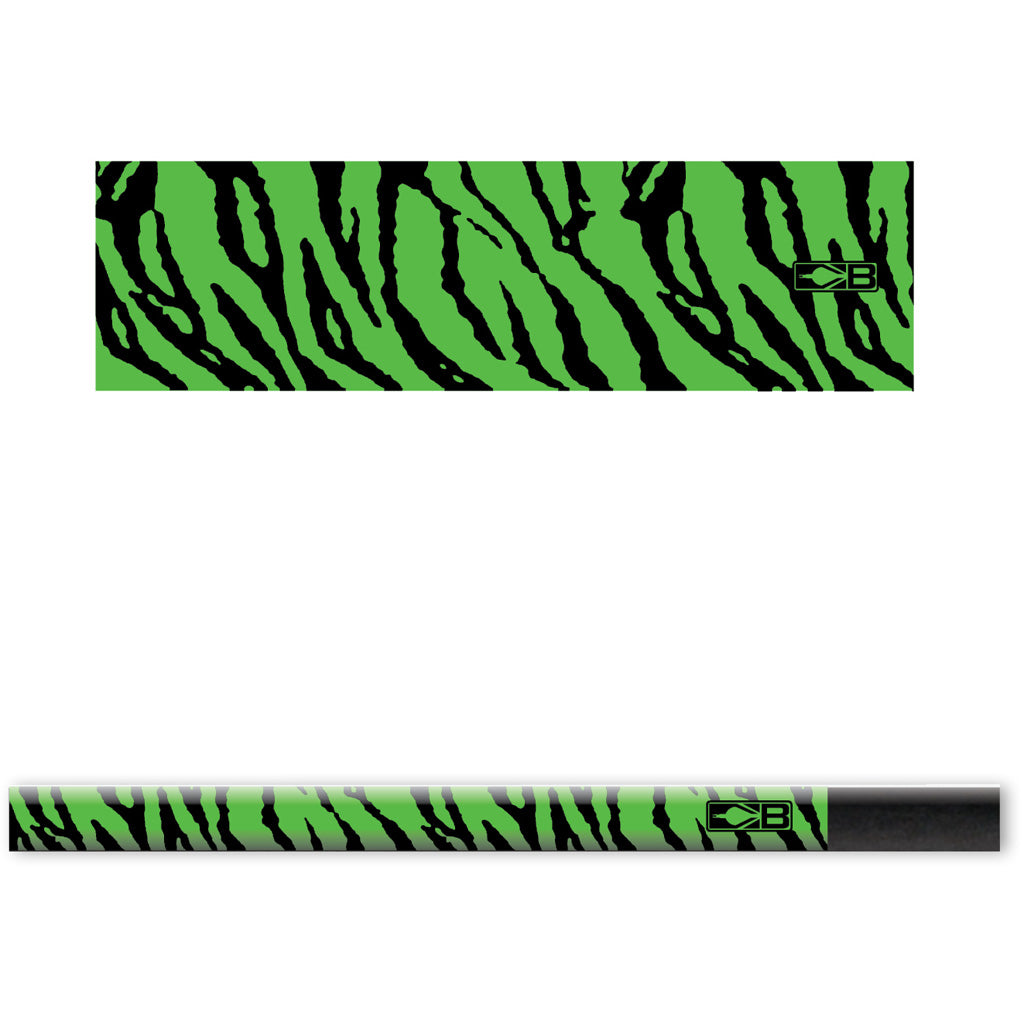 Bohning Blazer Arrow Wraps Green Tiger 4 in. 13 pk.