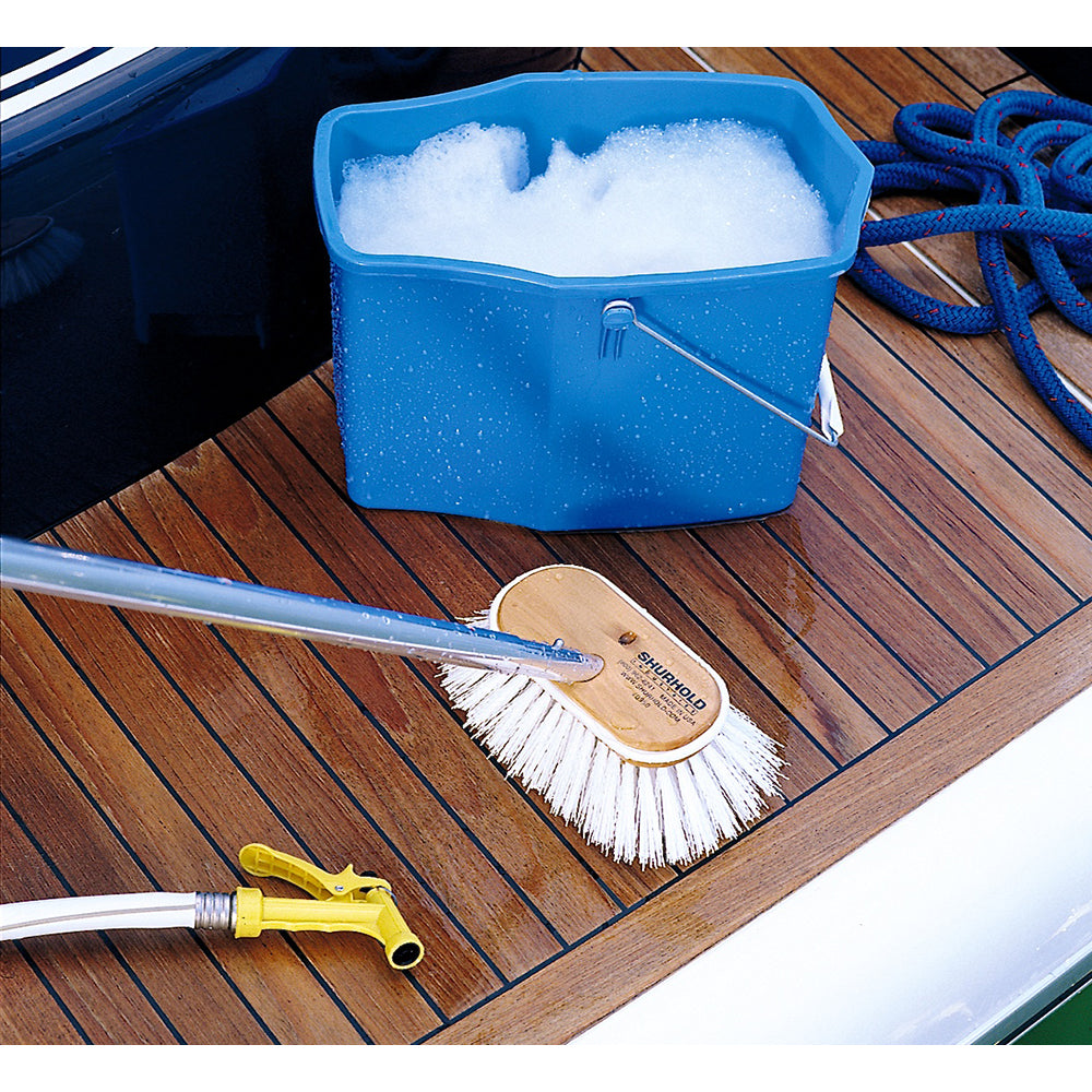 Shurhold 6" Polypropylene Stiff Bristle Deck Brush - image 2