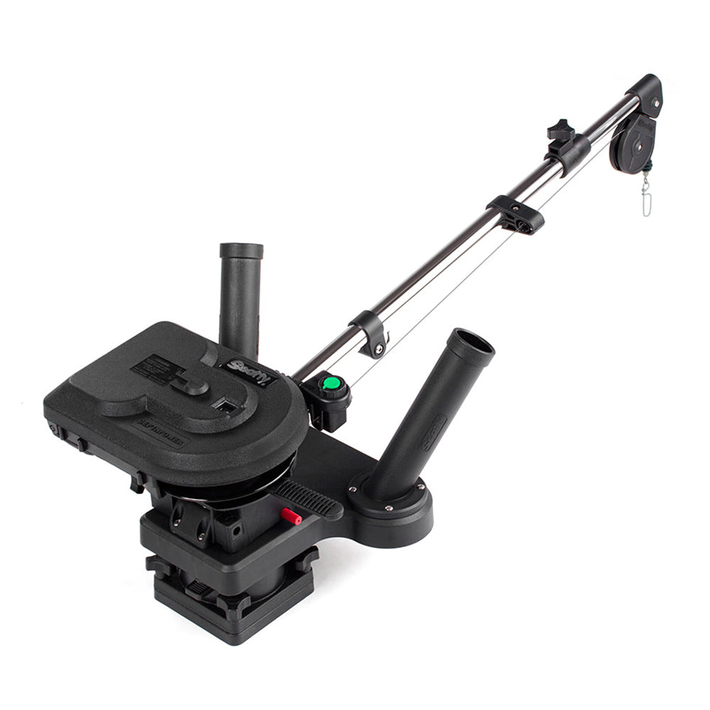 Scotty 1116 Propack 60" Telescoping Electric Downrigger w/ Dual Rod Holders and Swivel Base - image 2