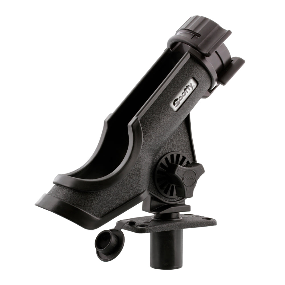 Scotty Powerlock Rod Holder Black w/244 Flush Deck Mount - image 2