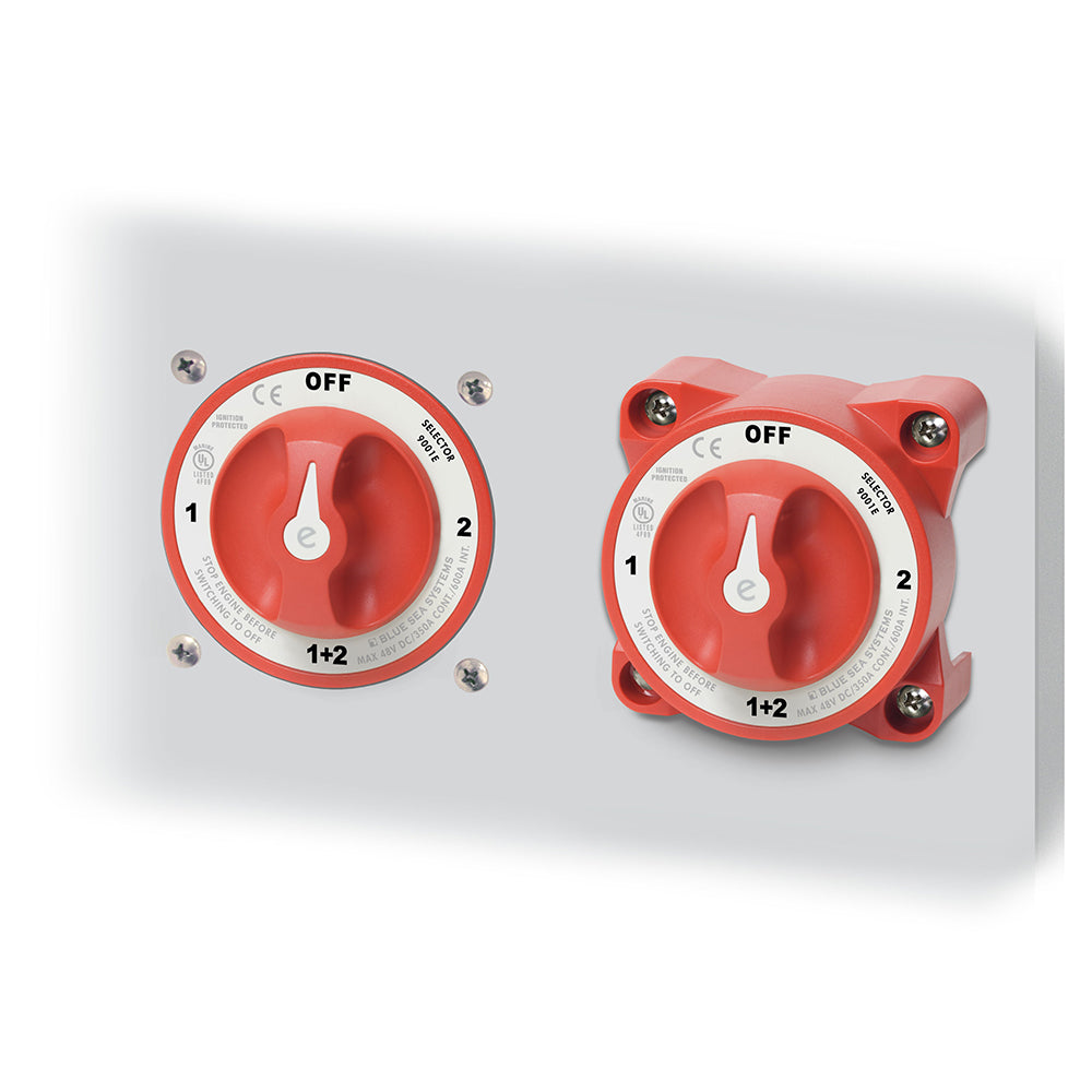 Blue Sea 11001 e-Series Battery Switch w/Alternator Field Disconnect - 3-Position - image 3