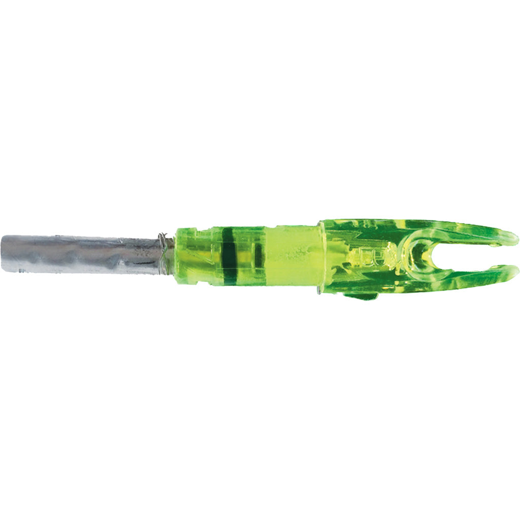 Lumenok Lighted Nocks Green S 3 pk.