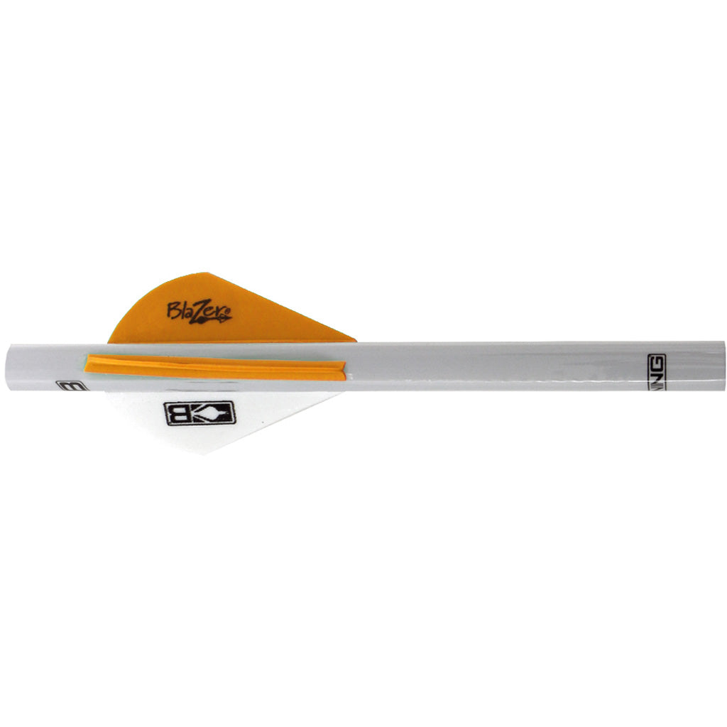 Bohning Blazer QuikFletch Neon Orange/White 6 pk.