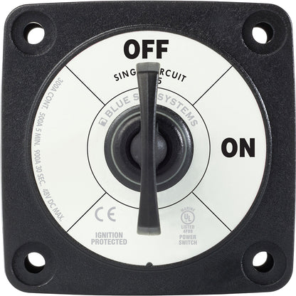 Blue Sea 6005200 Battery Switch Single Circuit ON-OFF - Black - image 4