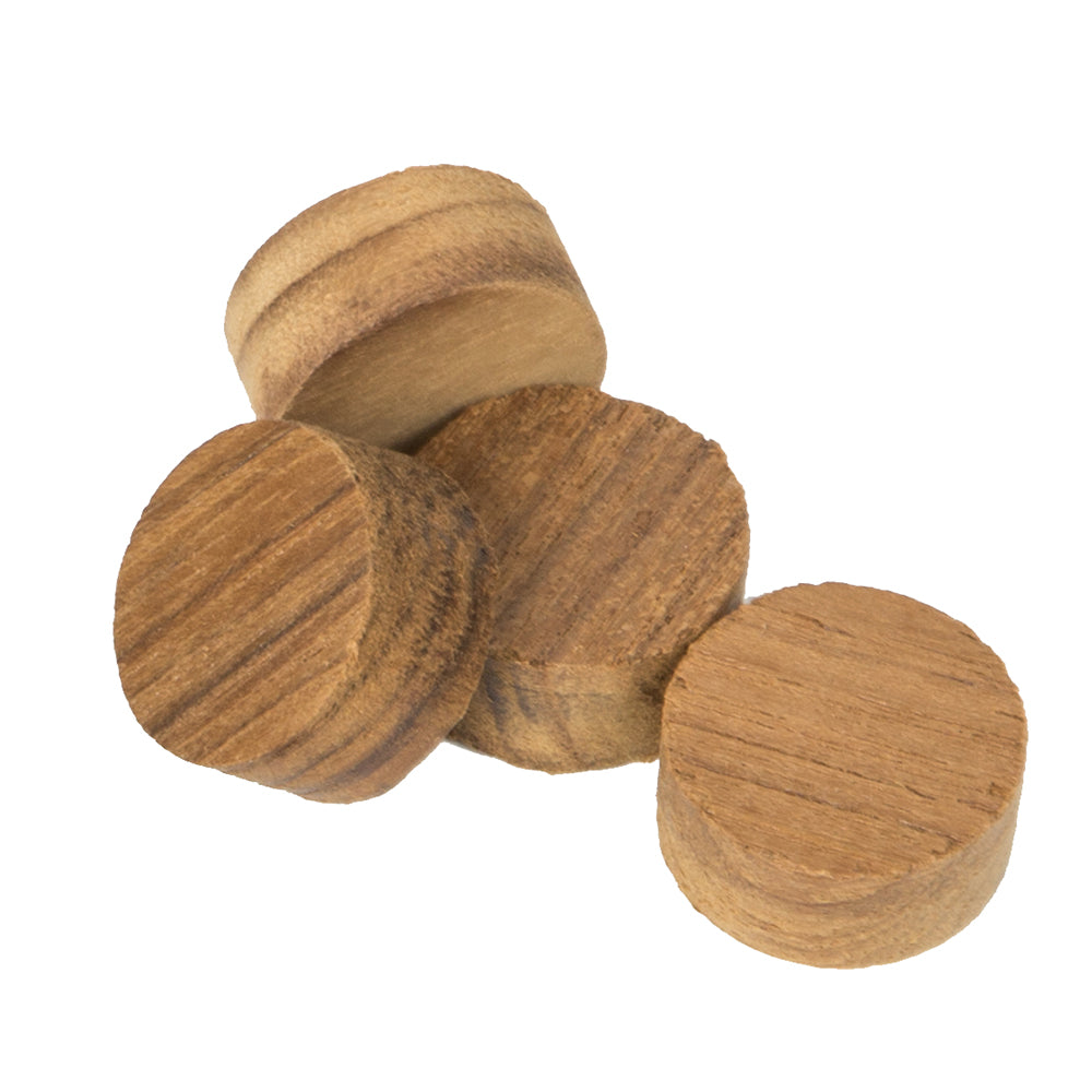 Whitecap Teak Plug - 1" - Pack of 20