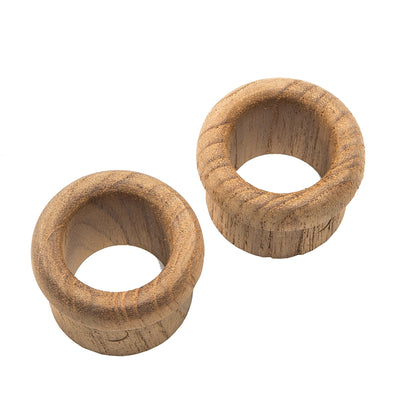 Whitecap Teak Finger Pull - 5/8" Barrel Length - Pack of 2