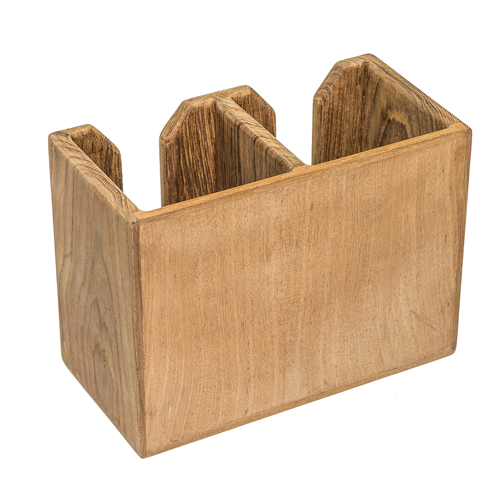 Whitecap Teak Two-Bottle Rack - image 2