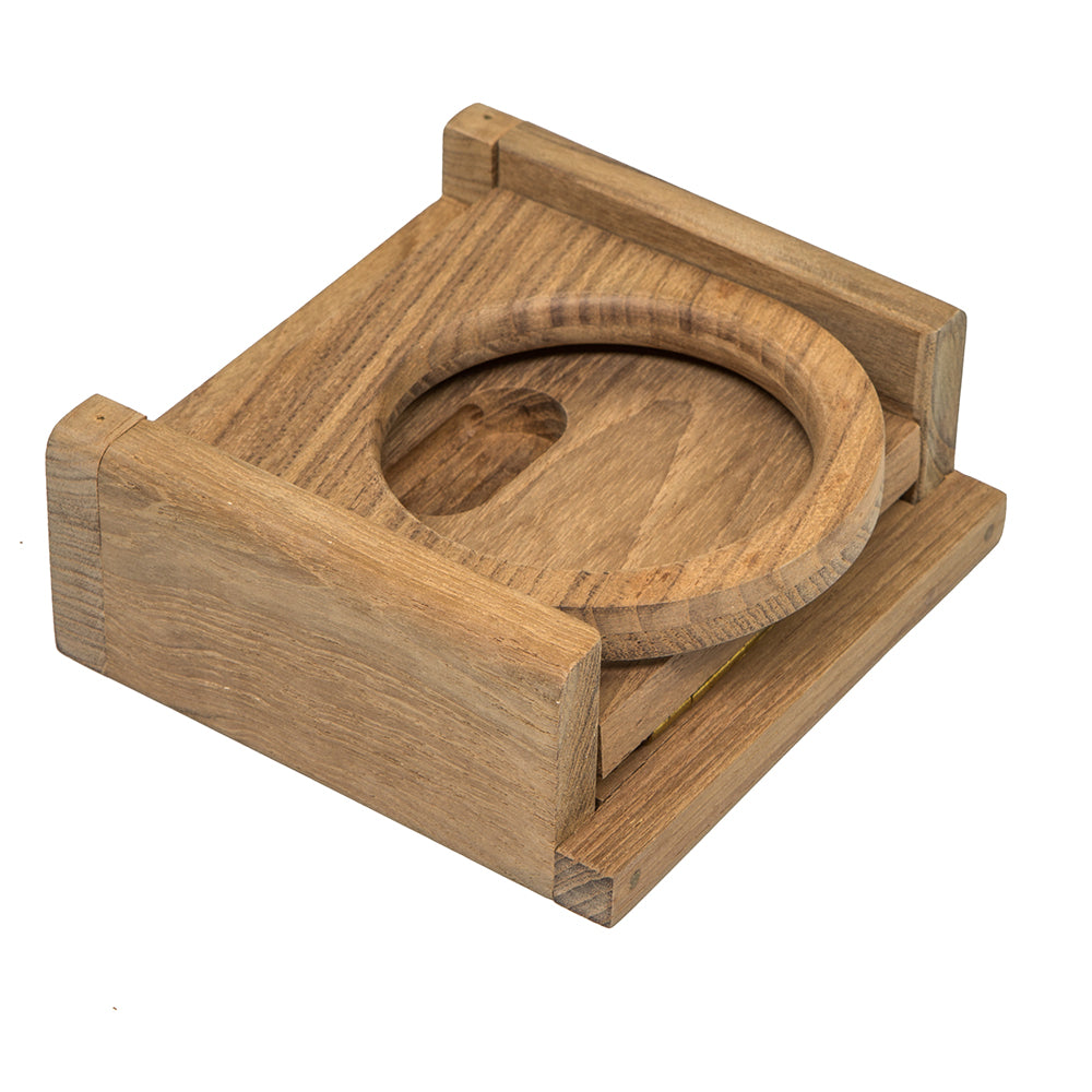 Whitecap Teak Folding Drink Holder - image 2
