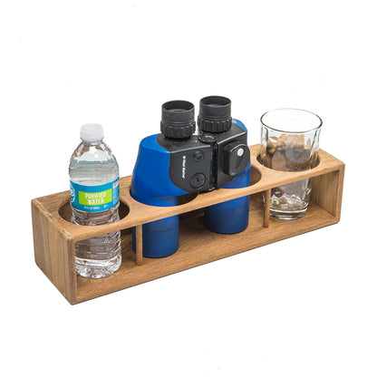Whitecap Teak Four Insulated Drink/Binocular Rack - image 3