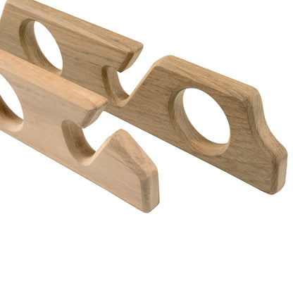 Whitecap Teak Six-Rod Storage Rack - Pair - image 2