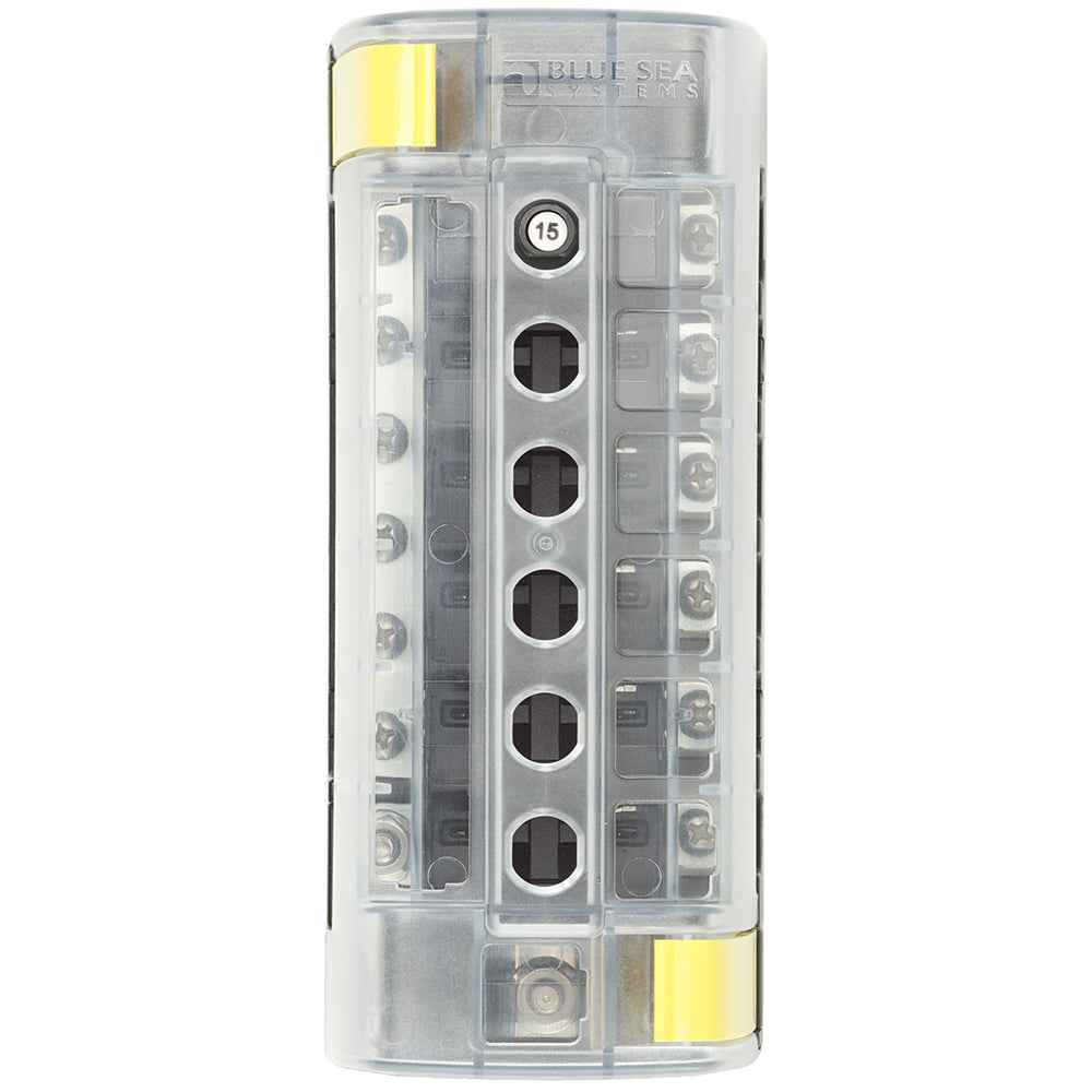 Blue Sea 5052 ST CLB Circuit Breaker Block - 6 Position w/Negative Bus - image 2