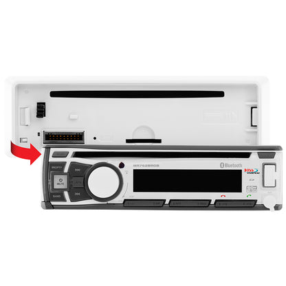 Boss Audio MR762BRGB Marine Stereo w/AM/FM/CD/BT/USB - image 3