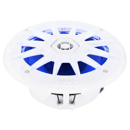 Boss Audio 6.5" MRGB65 Speakers w/RGB Lighting - White - 200W - image 3