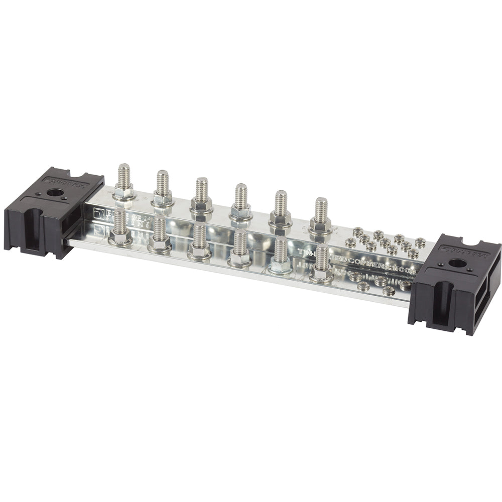 Blue Sea PowerBar 1000 - 12 3/8" Terminal Studs w/Cover - image 2