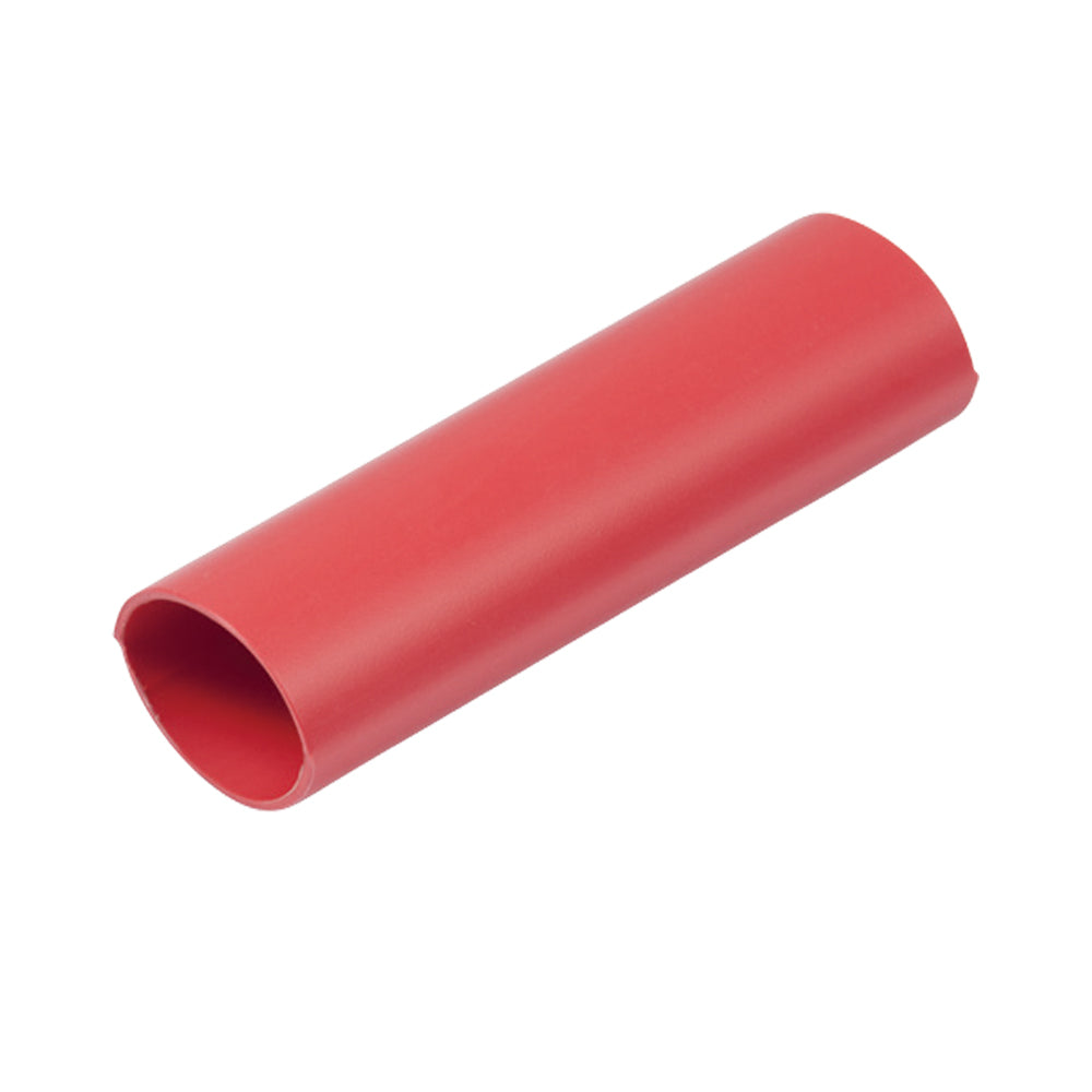 Ancor Heavy Wall Heat Shrink Tubing - 1" x 48" - Pack of 1 - Red