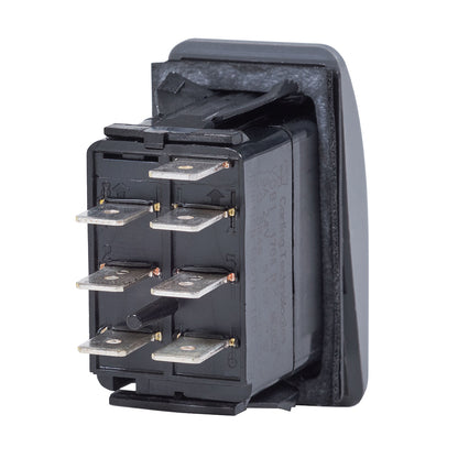 Blue Sea 7939 Contura II Switch DPDT Black - ON-ON - image 2
