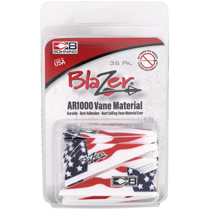 Bohning Blazer Vanes American Flag 36 pk.