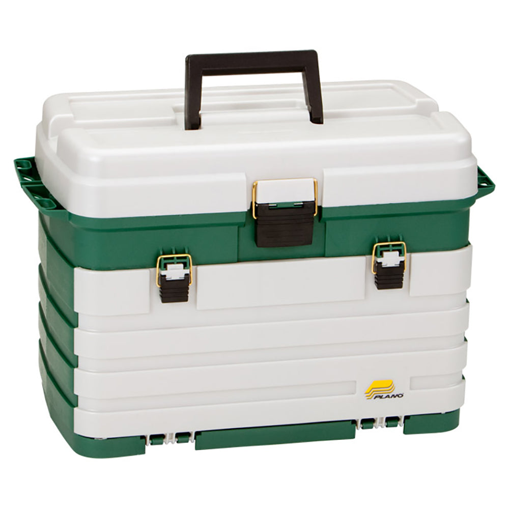 Plano 4-Drawer Tackle Box - Green Metallic/Silver - image 3