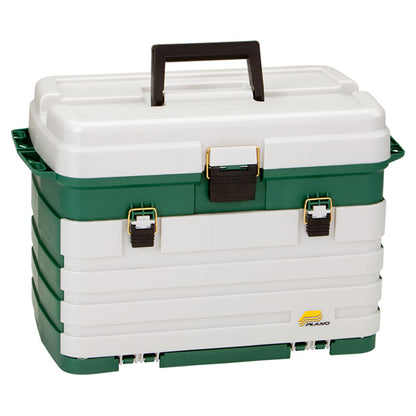 Plano 4-Drawer Tackle Box - Green Metallic/Silver - image 3