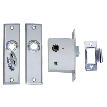 Perko Mortise Latch Set w/Turn Button - image 2