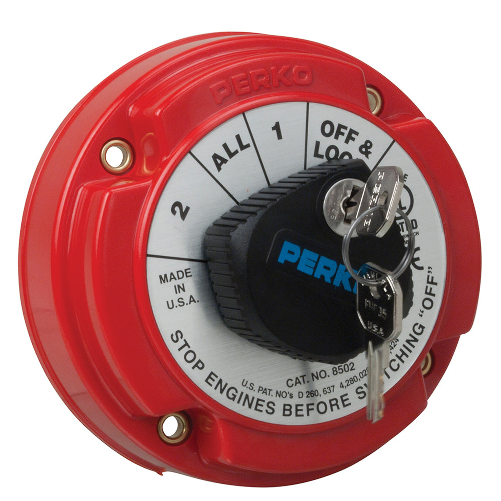 Perko Medium Duty Battery Selector Switch w/Key Lock - image 2