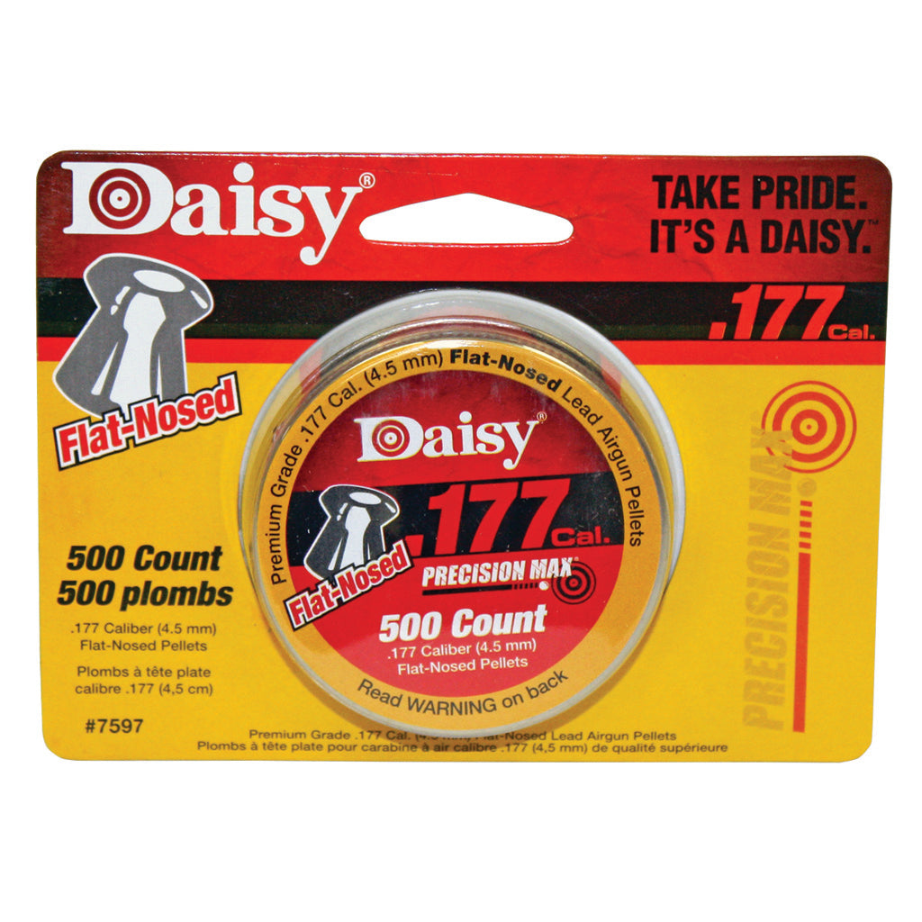 Daisy .177 Cal. Flat Pellets 500 ct. Tin