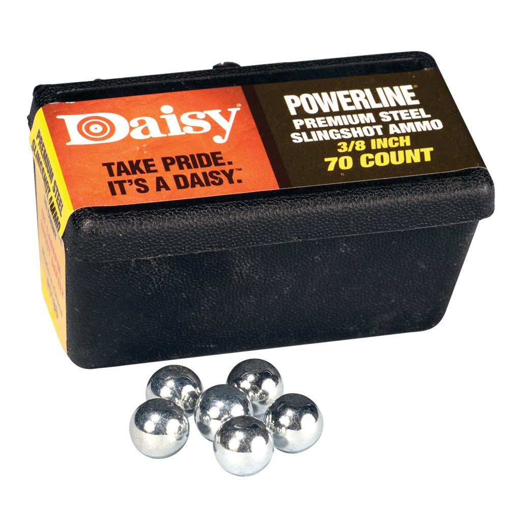 Daisy Slingshot Ammo Steel 3/8in. 200 ct.