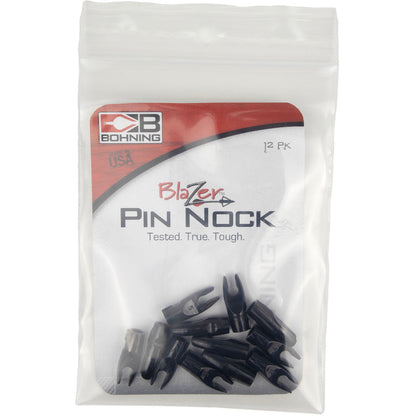 Bohning Blazer Pin Nocks Black 12 pk.