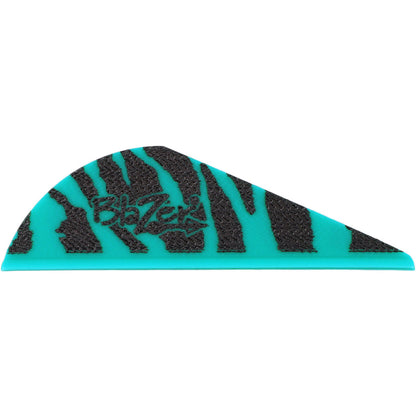 Bohning Blazer Vanes Teal Tiger 100 pk.