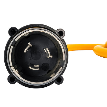 Camco 50 Amp Power Grip Marine Extension Cord - 25' M-Locking/F-Locking Adapter - image 4