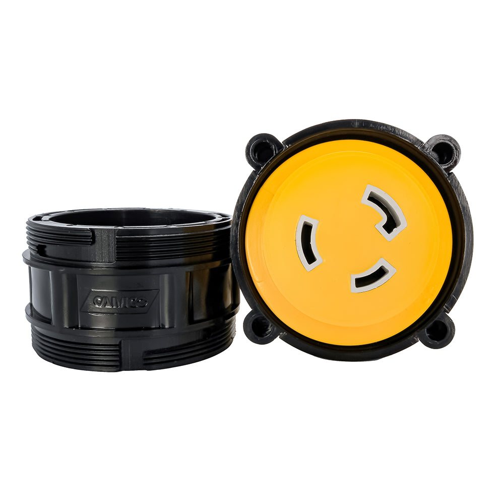 Camco 50AM/30AF Power Grip Marine 12" Locking Adapter - M-Lock/F-Locking Adapter - image 4