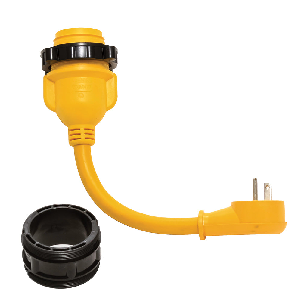 Camco 15AM/30AF Power Grip Dogbone - Marine 12" 90M/F-Locking - image 2