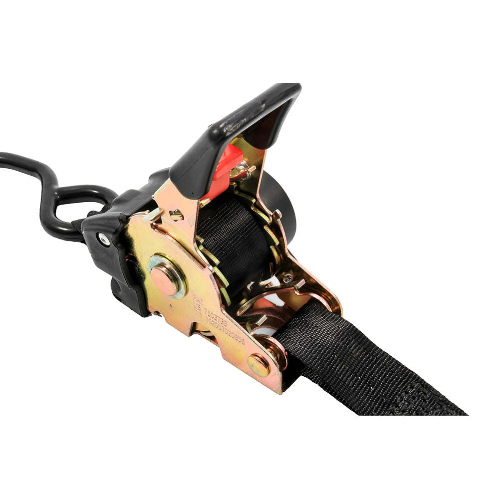 Camco Retractable Tie-Down Straps - 1" Width 6' Dual Hooks - image 3